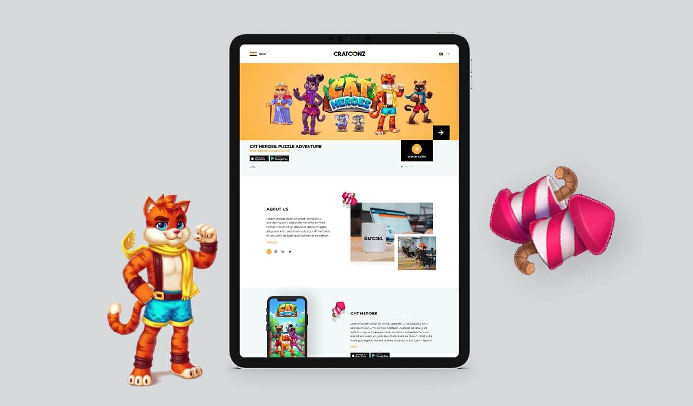 Black Studio Agency Works Cratoonz