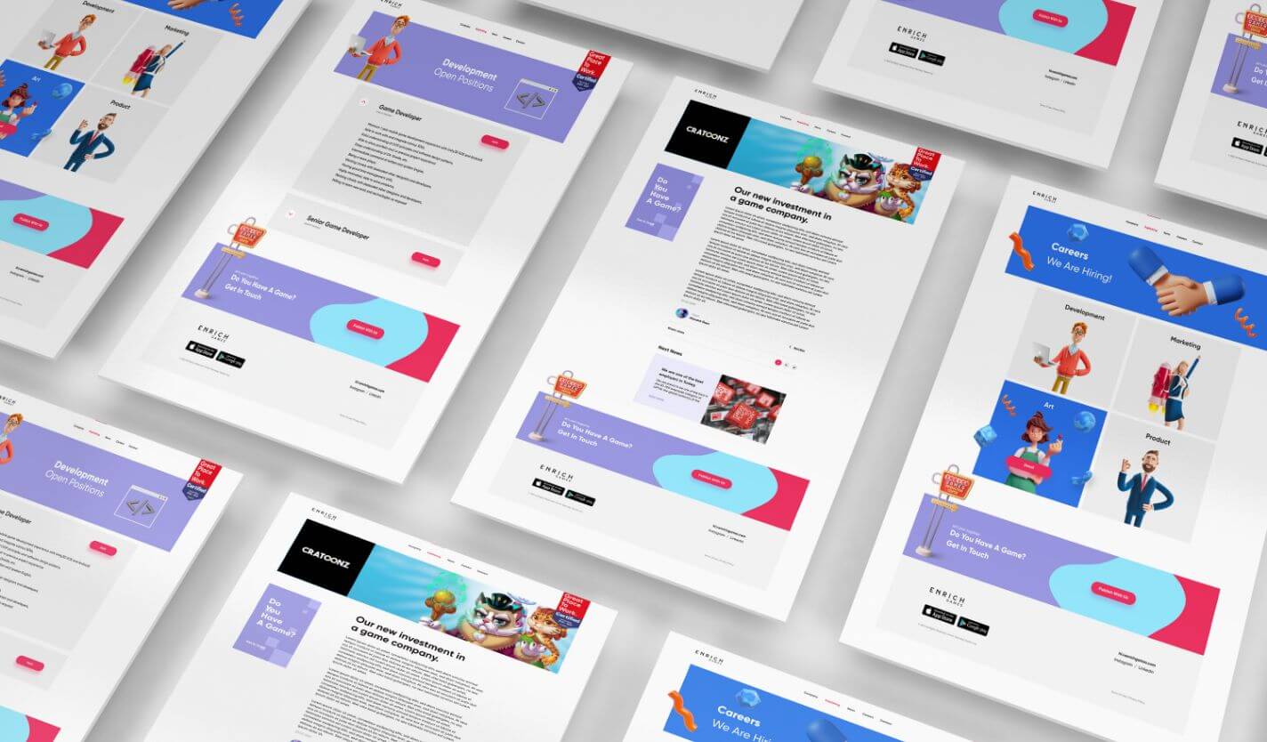 Black Studio Agency Works Enrich Games