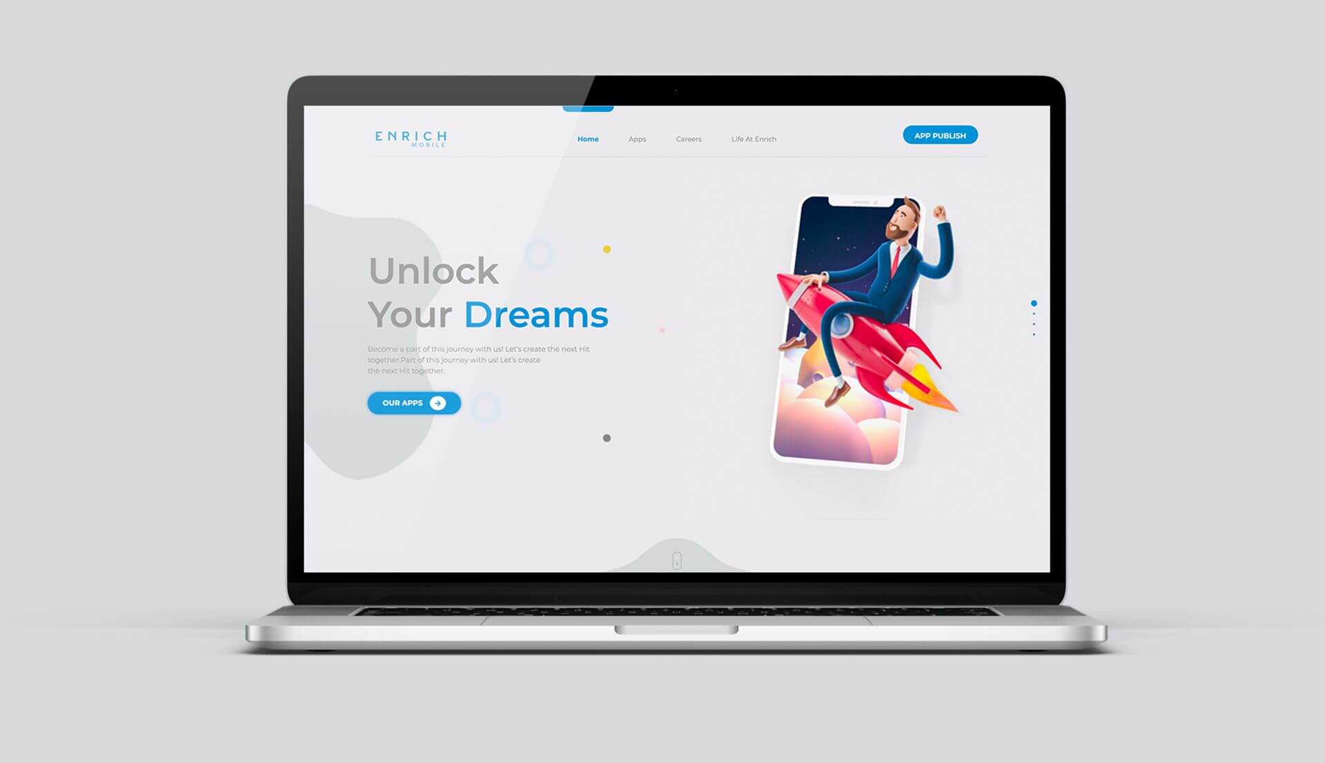 Black Studio Agency Works Enrich Mobile